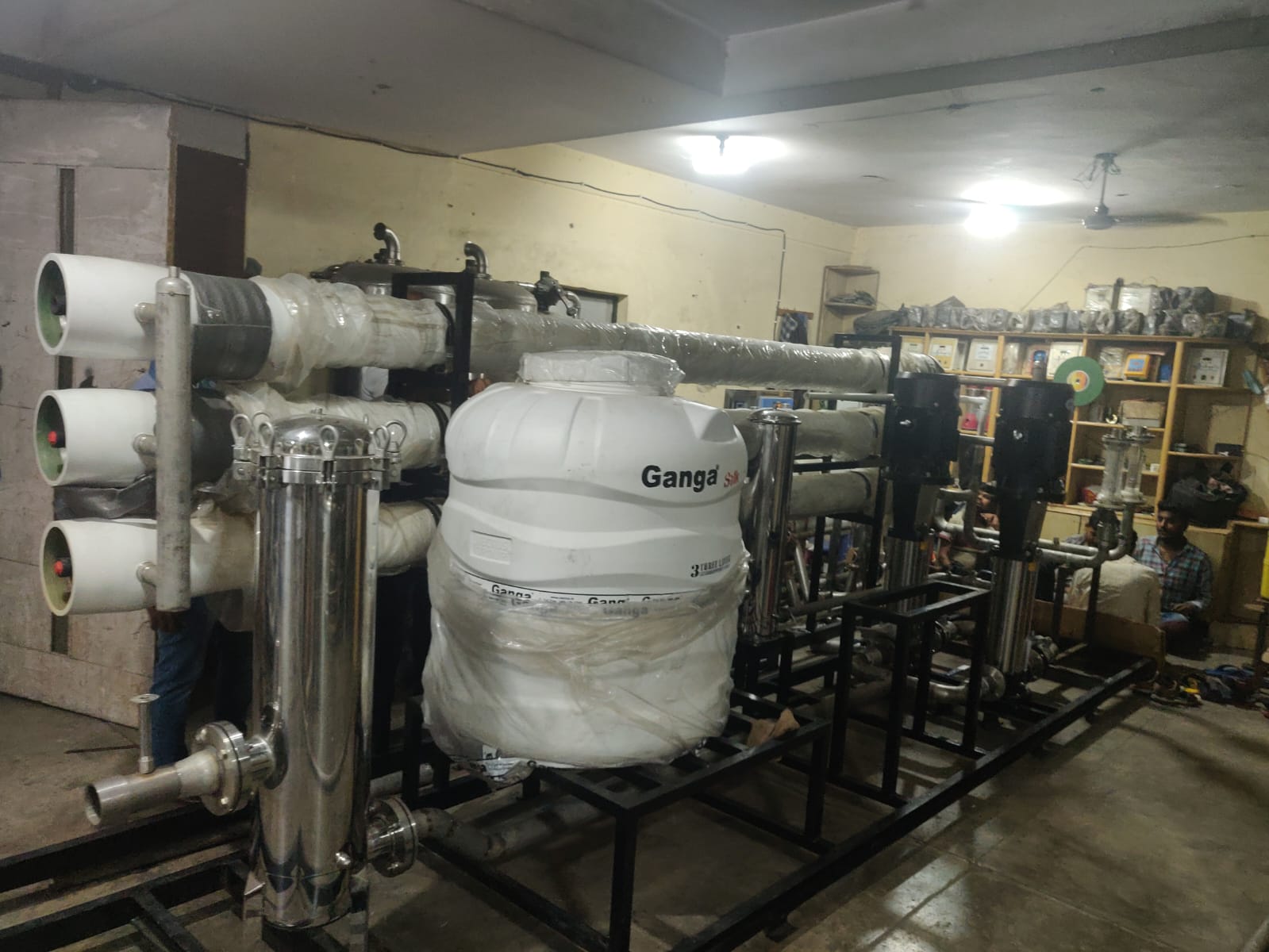 Industrial RO Water Treatment Plant